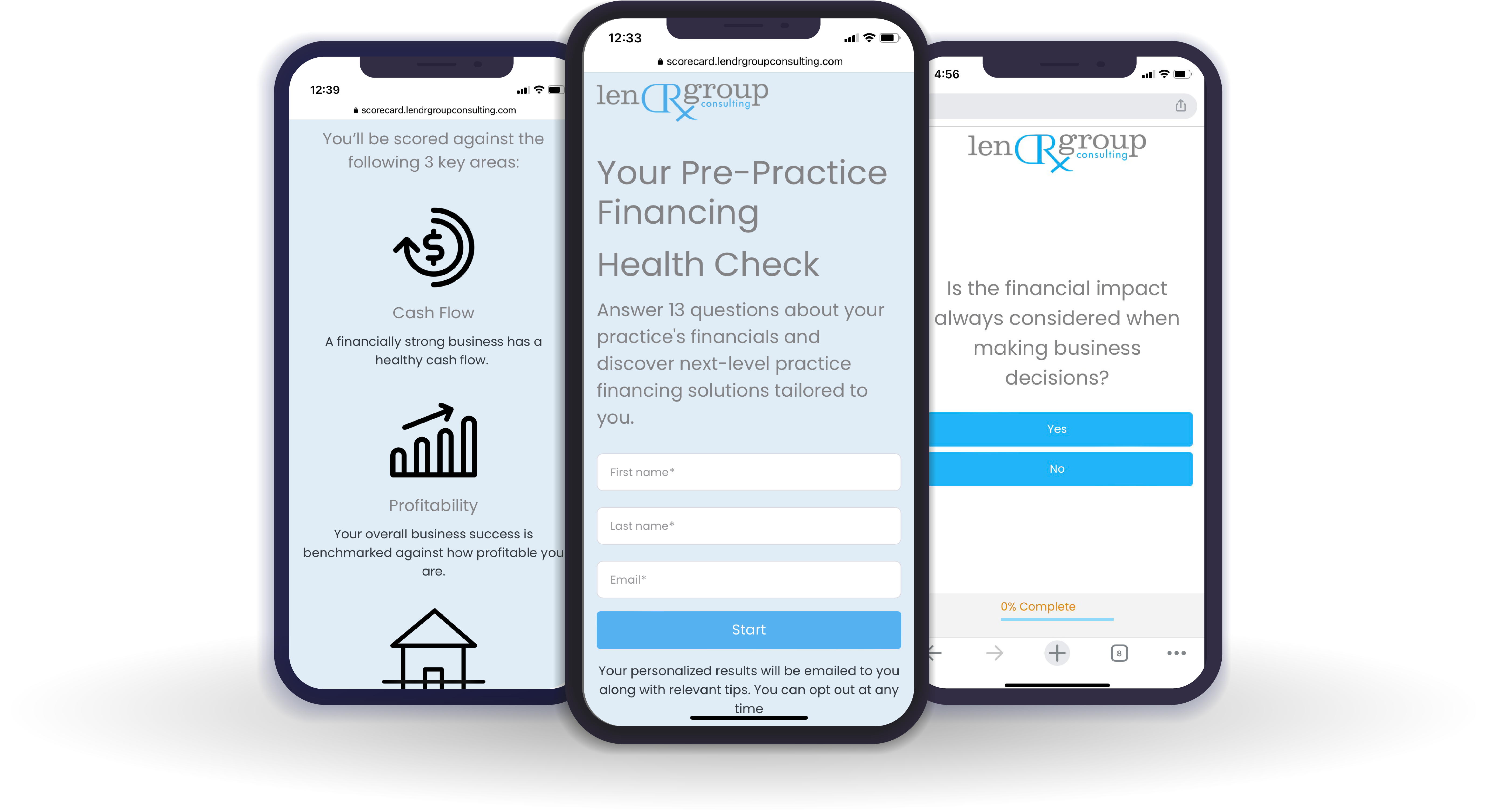 Practice Finance Health Check | LenDRgroup Consulting